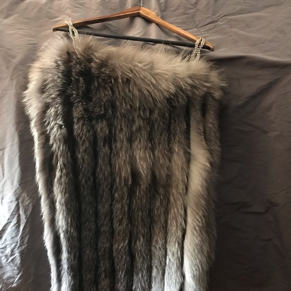 Evening Grey Fox cocktail dress